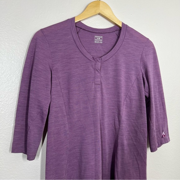 7Mesh Purple Desperado Merino Henley - Picture 4 of 13